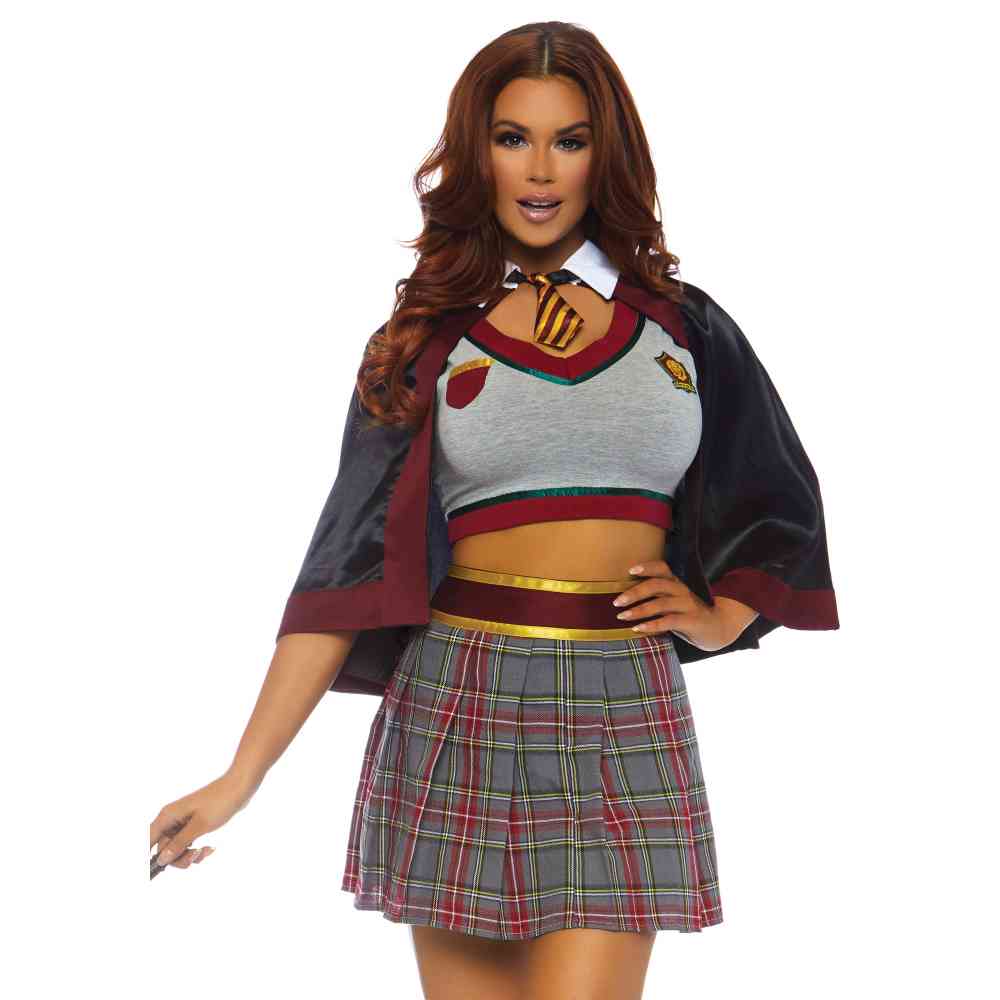 Leg Avenue - Spellbinding School Girl Costume - Multicolore